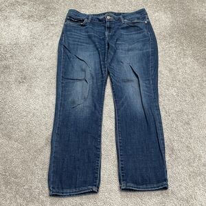 Lucky Brand Ankle Lolita Skinny Denim Jeans Womens 12/31 Blue Medium Wash 34x26